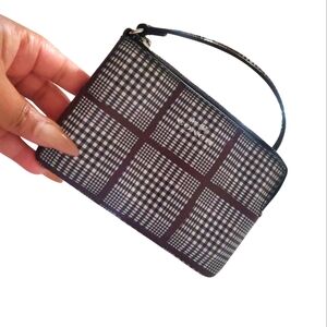 Coach Corner Zip Wristlet